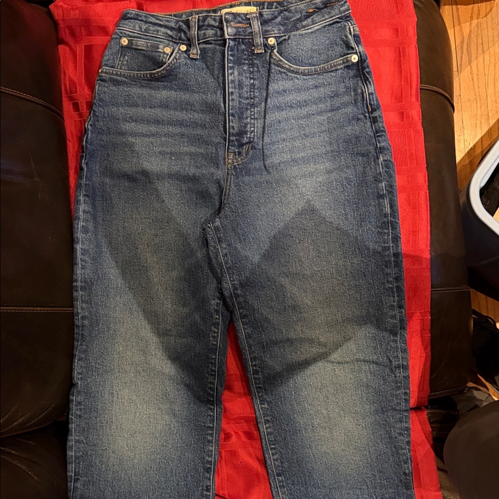 Madewell Men's Relaxed Blue Denim Jeans